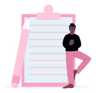 Illustration of a list