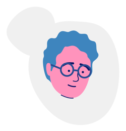 Illustration of male carer headshop